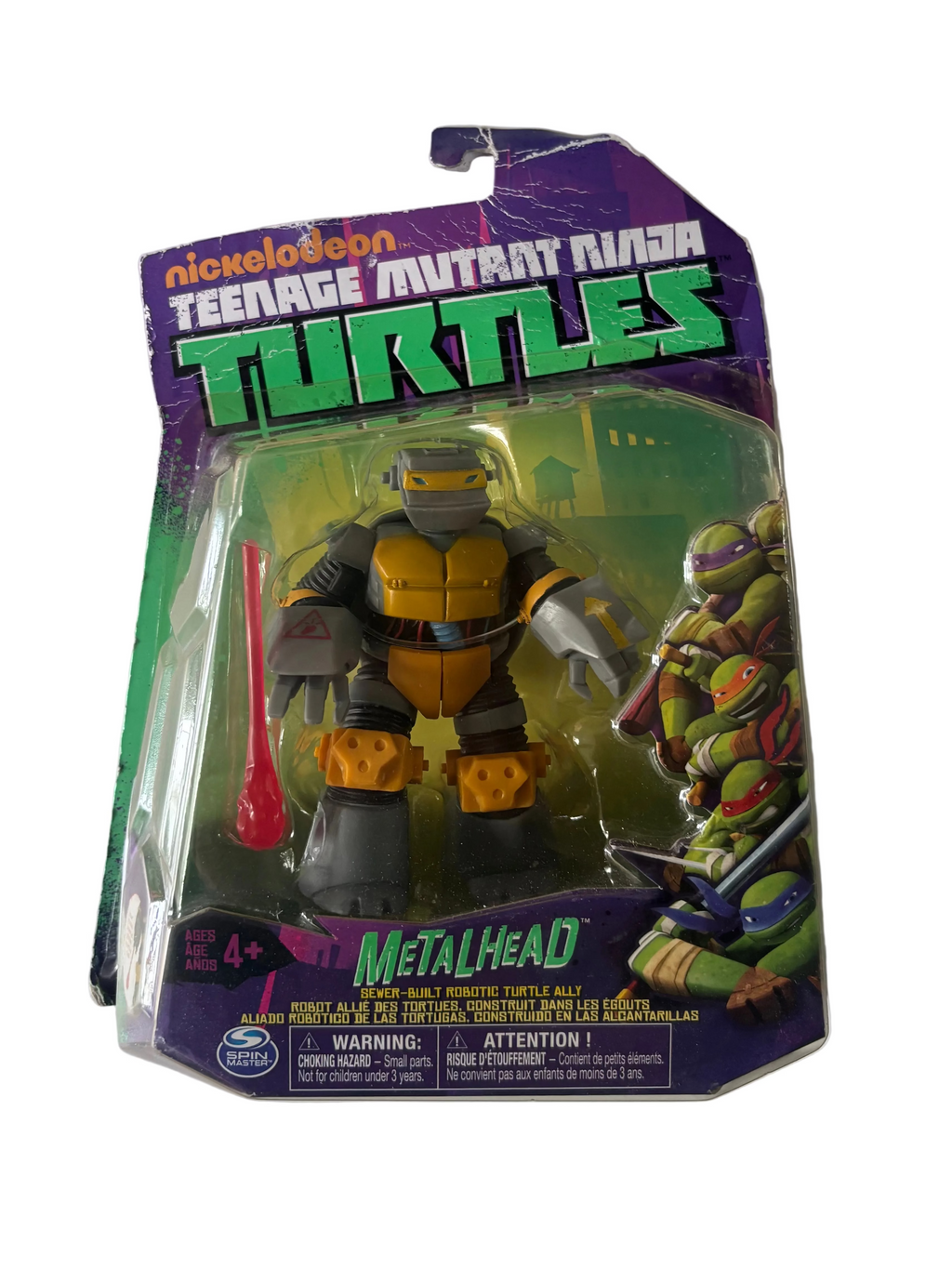 Nickelodeon Teenage Mutant Ninja Turtles Metalhead 3.75-Inch Action Figure
