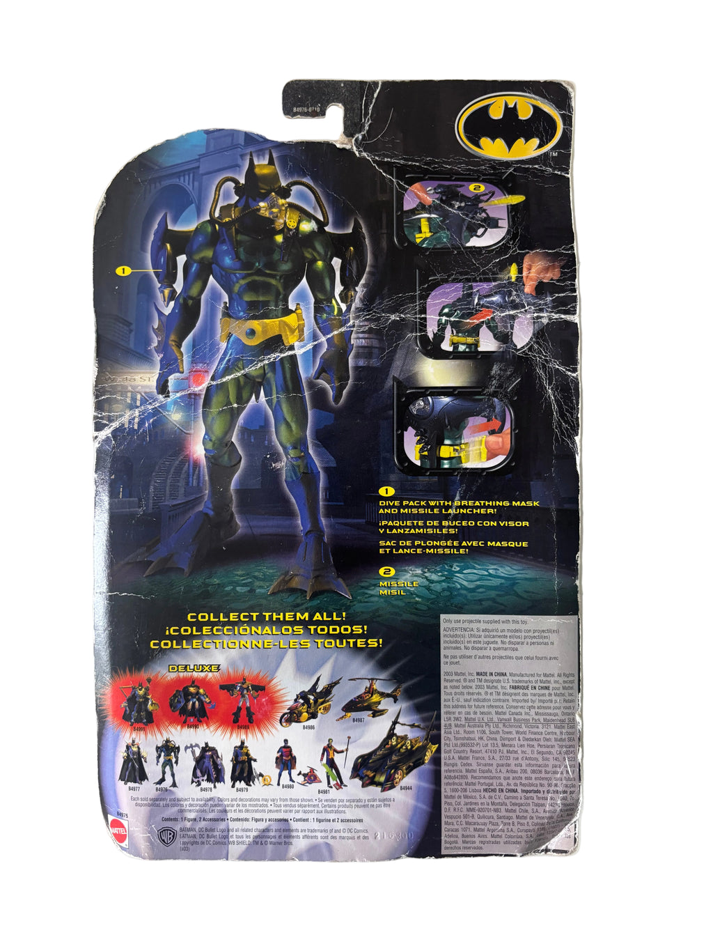 Mattel Batman Comic Series Hydro-Suit Batman Action Figure (2003)