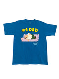 Family Guy Peter Griffin "#1 Dad" Graphic T-Shirt (Large)