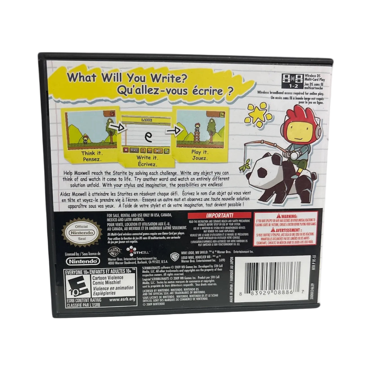 Scribblenauts Nintendo DS Game