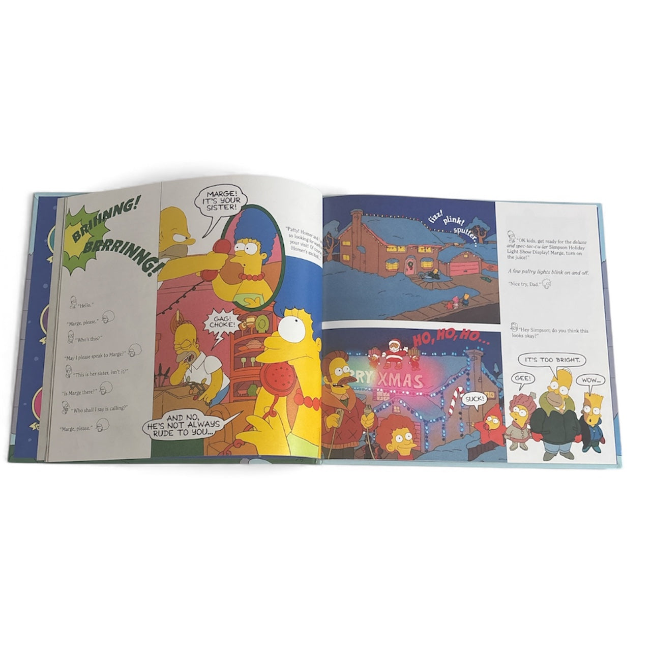 The Simpsons Xmas Book Matt Groening 1990 Hardcover
