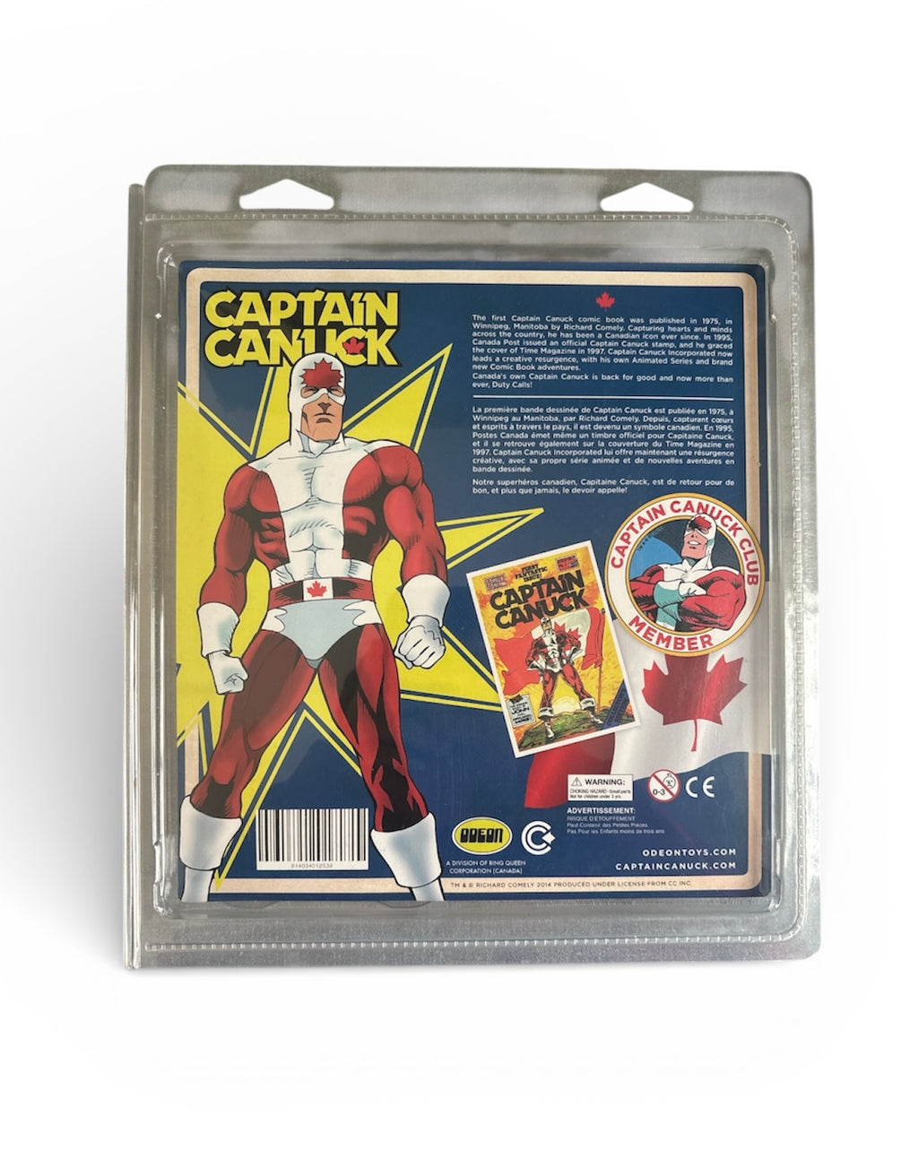 Captain Canuck 8" Mego-Style Action Figure (2014)