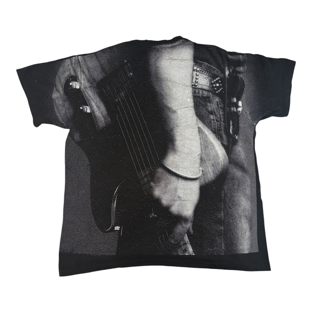 1992 Bruce Springsteen All-Over Back Print T-Shirt (Hanes Heavyweight XL)