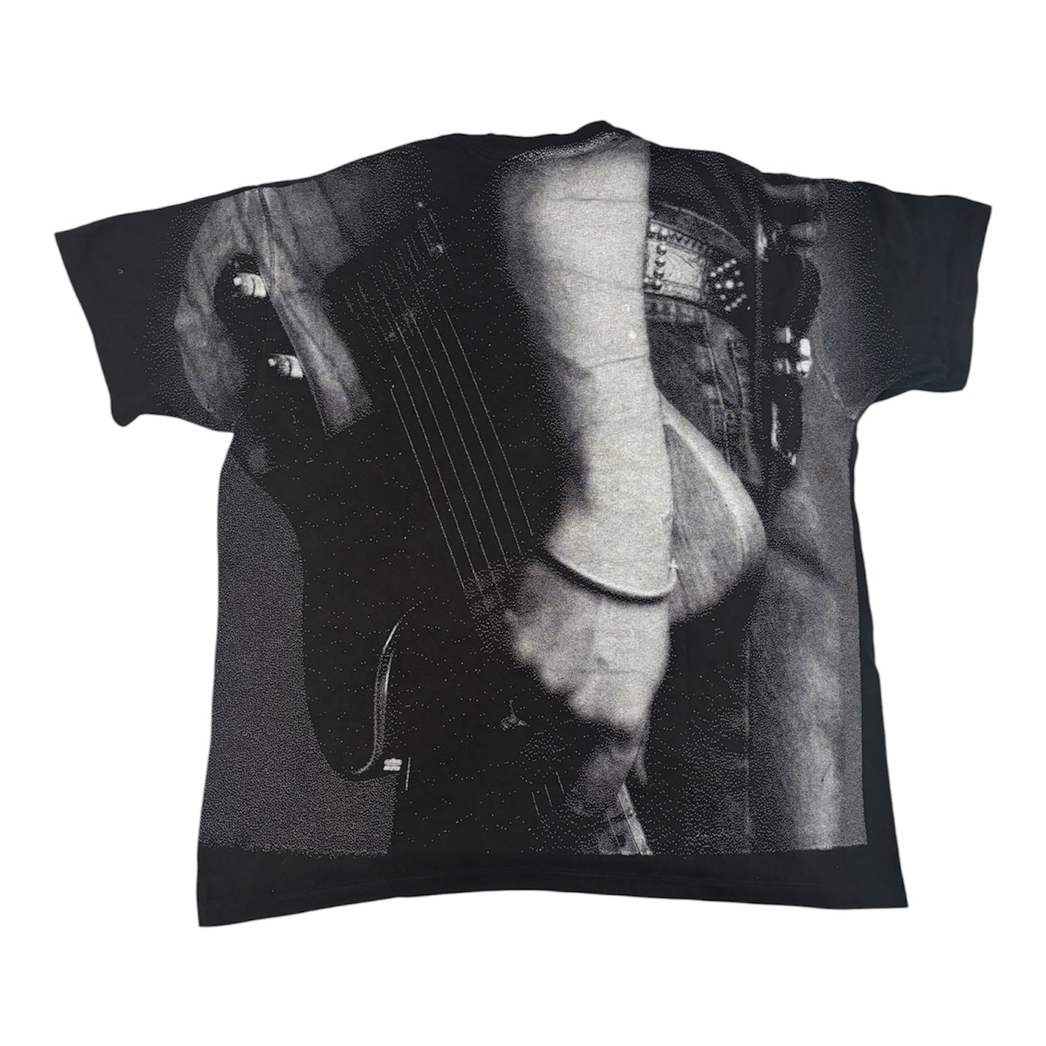 1992 Bruce Springsteen All-Over Back Print T-Shirt (Hanes Heavyweight XL)