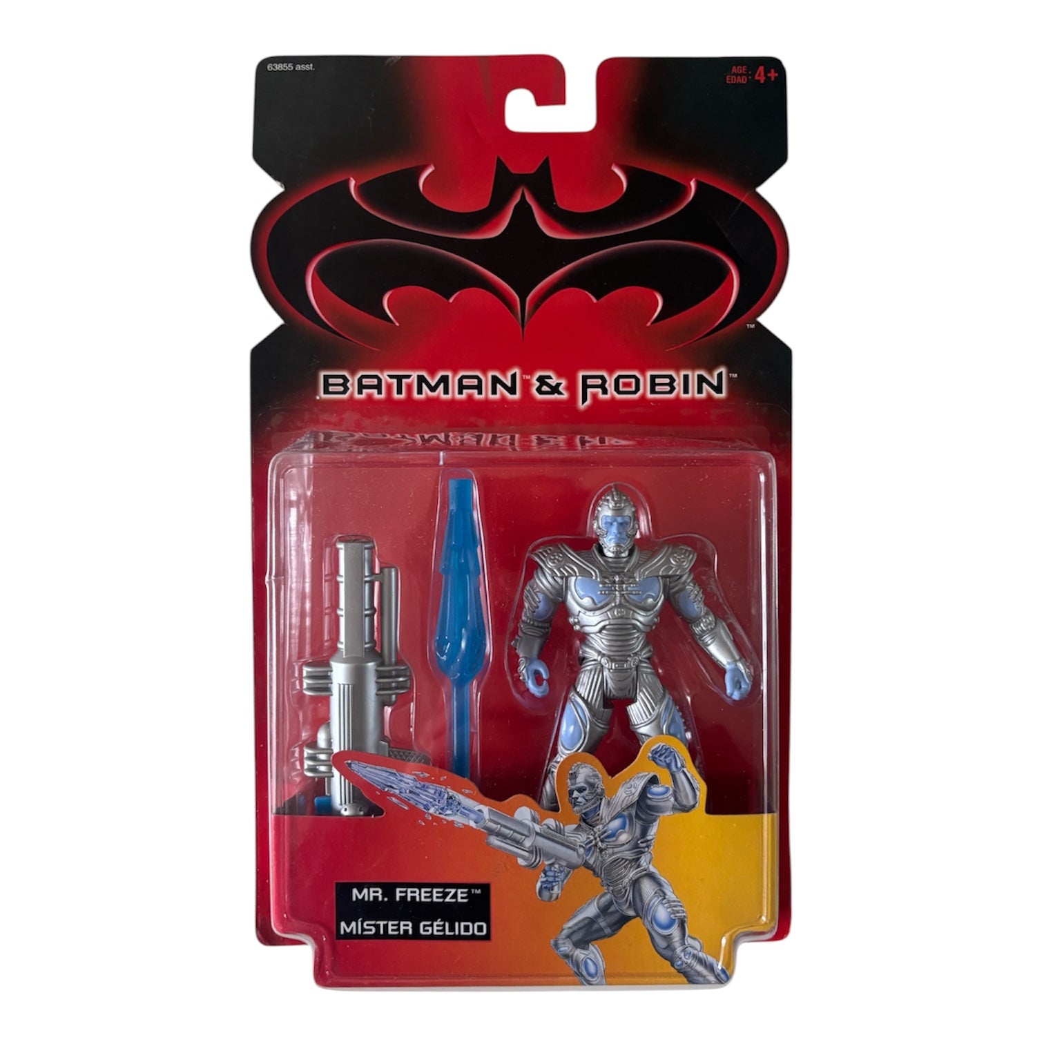 Vintage 1997 Kenner Batman & Robin Movie Mr. Freeze Action Figure
